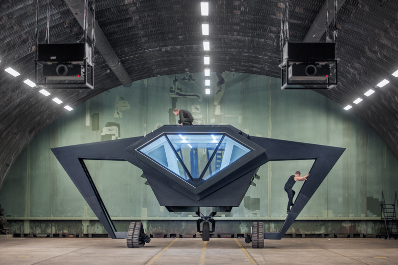 Illustration for article titled This Menacing War Machine Is Actually a Mobile Research Lab